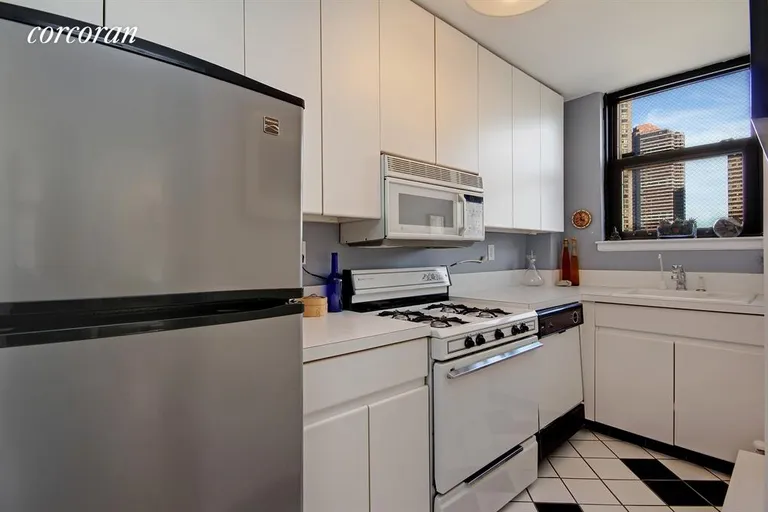 New York City Real Estate | View 225 East 36th Street, 8F | Bright Windowed Kitchen | View 2