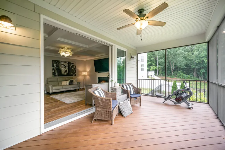 New York City Real Estate | View 3424 Saint Clair Court NW | screened porch | View 15