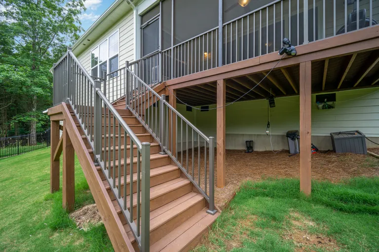 New York City Real Estate | View 3424 Saint Clair Court NW | steps to screened porch | View 37