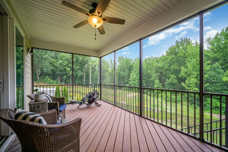 New York City Real Estate | View 3424 Saint Clair Court NW | screened porch | View 16