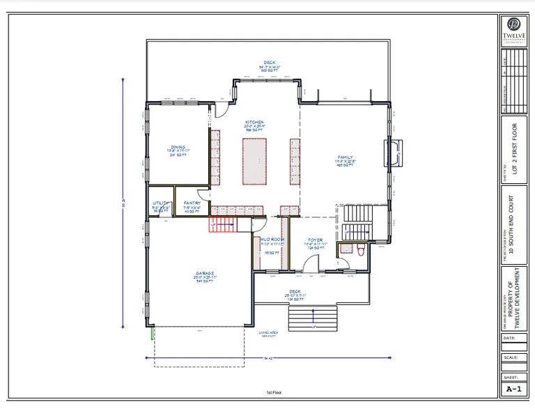 New York City Real Estate | View 10 S End Court, Lot 2 | Floorplan | View 3