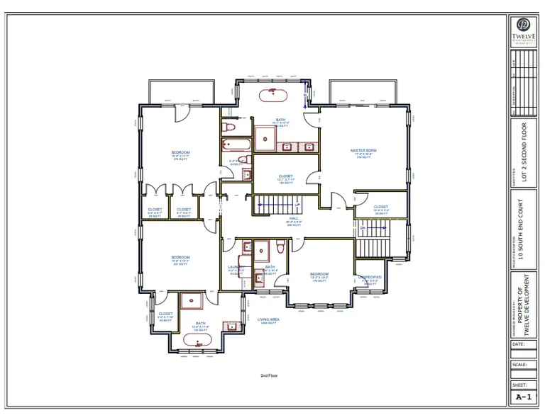 New York City Real Estate | View 10 S End Court, Lot 2 | Floorplan | View 4