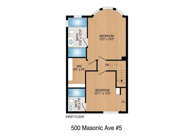 New York City Real Estate | View 500 Masonic Avenue Unit# 5 | room 38 | View 39