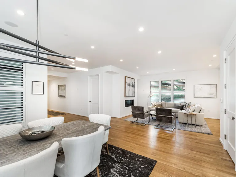 New York City Real Estate | View 1333 Queens Road #B1 | Dining Room and Great Room | View 5