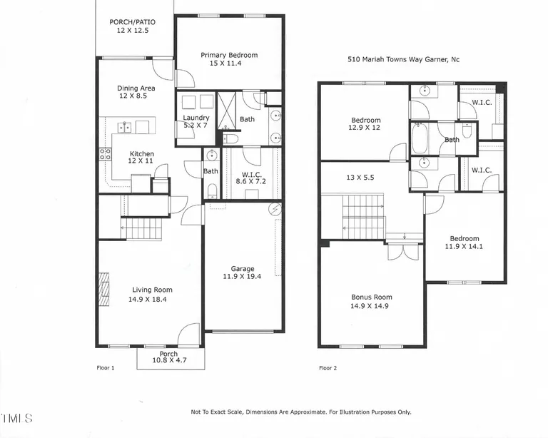 Raleigh, NC Real Estate | View 510 Mariah Towns Way | room 36 | View 37