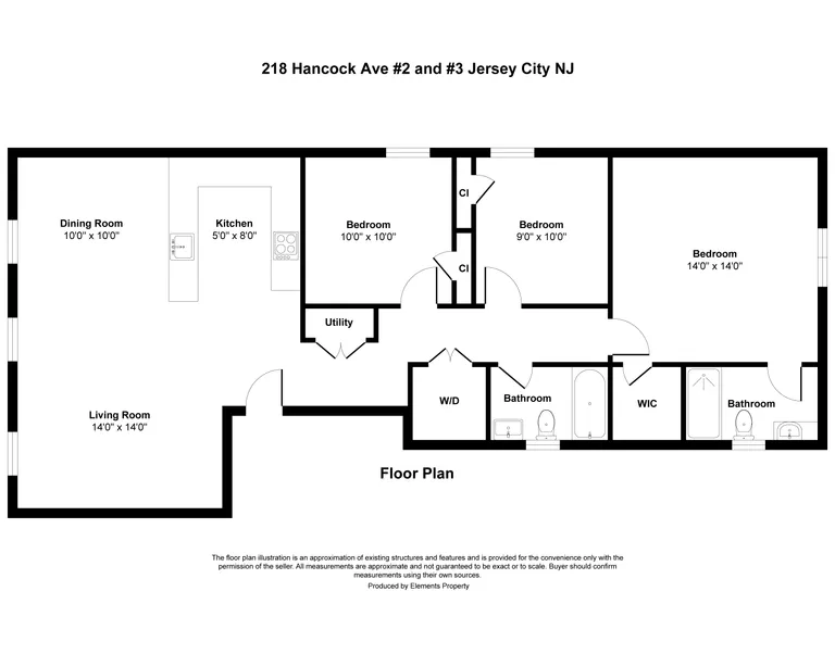 218 Hancock Ave #3 | floorplan | View 15