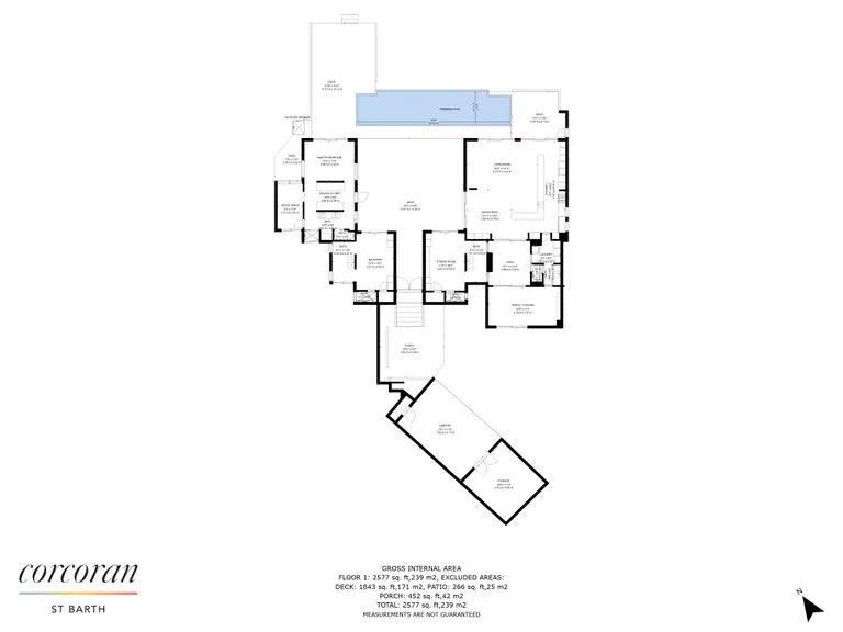 Estate CR-OCM Domaine Pogamus Lurin | floorplan | View 47