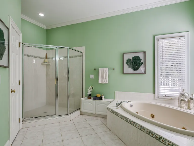 New York City Real Estate | View 4101 High Ridge Road | Primary Bathroom on Main | View 13