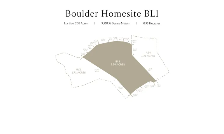 Boulder Homesite 1, Oil Nut Bay | floorplan | View 3