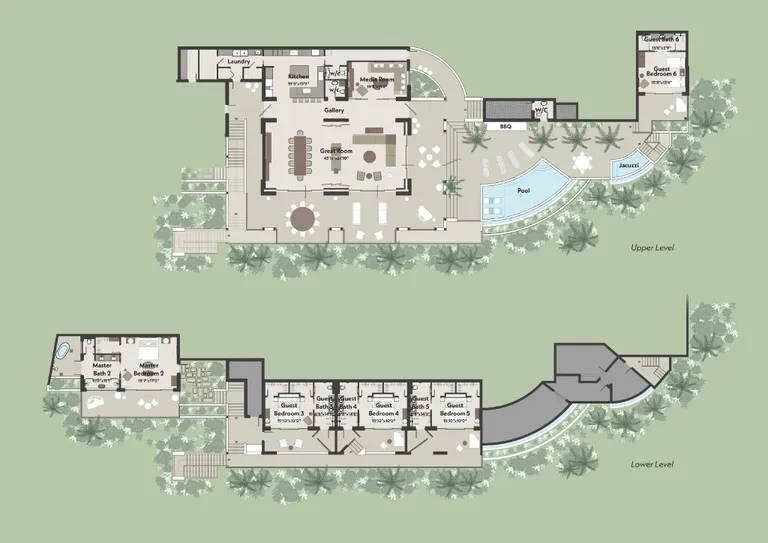 Villa Maronti, Oil Nut Bay | floorplan | View 29