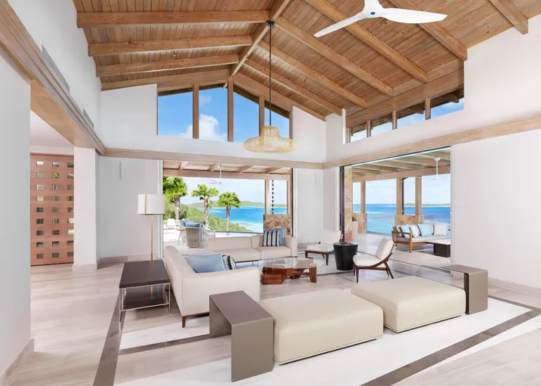 British Virgin Islands Real Estate | View Villa Maronti, Oil Nut Bay | Villa Maronti Oil-Nut-Bay_British-Virgin-Islands__E23_Living-Room-View | View 28