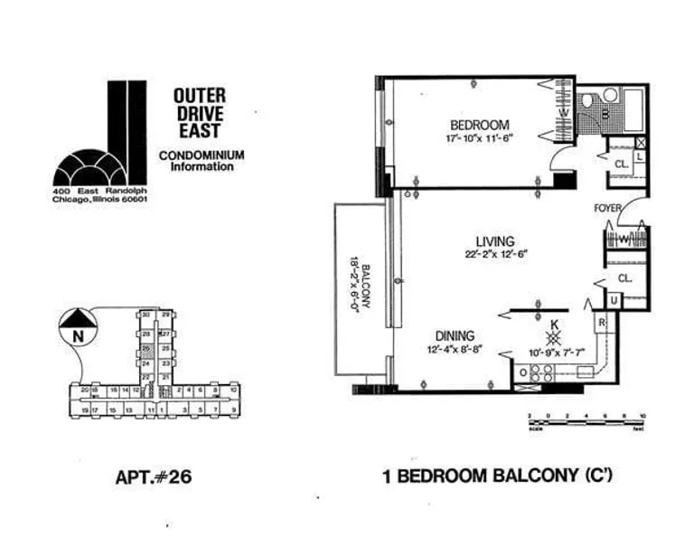 Chicago Real Estate | View 400 E Randolph, 3628 | room 9 | View 10