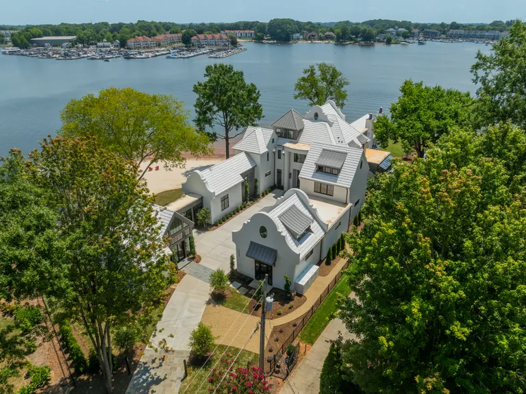 Charlotte Real Estate | View 18000 Whispering Oaks Drive | Overhead Aerial | View 2