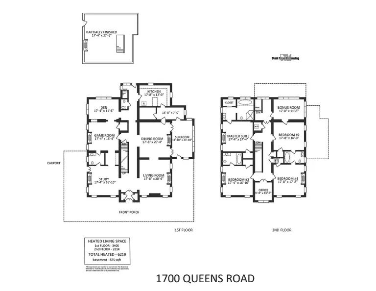 1700 Queens Road | floorplan | View 62