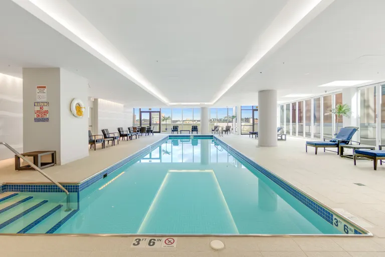 New York City Real Estate | View 1 Broad Street PHD3 | Indoor Pool | View 22