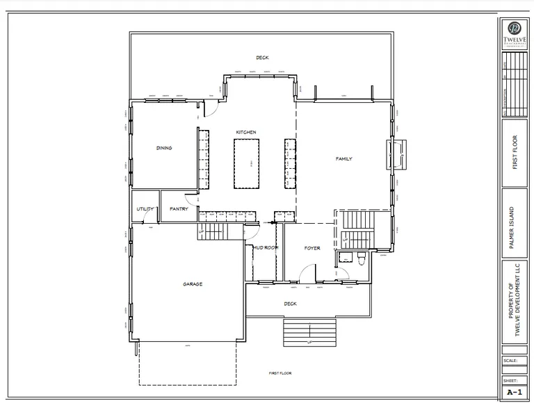 New York City Real Estate | View 10 South End Court Lot 2 | First Floor Plan | View 6