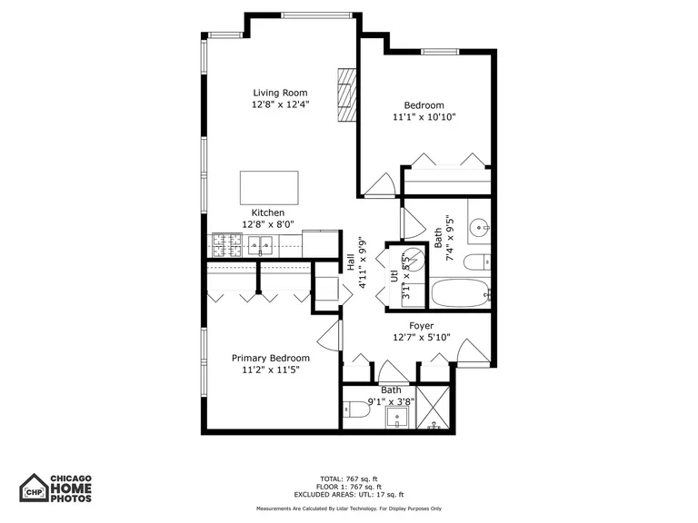 Chicago Real Estate | View 4646 N Beacon, 104 | room 14 | View 15