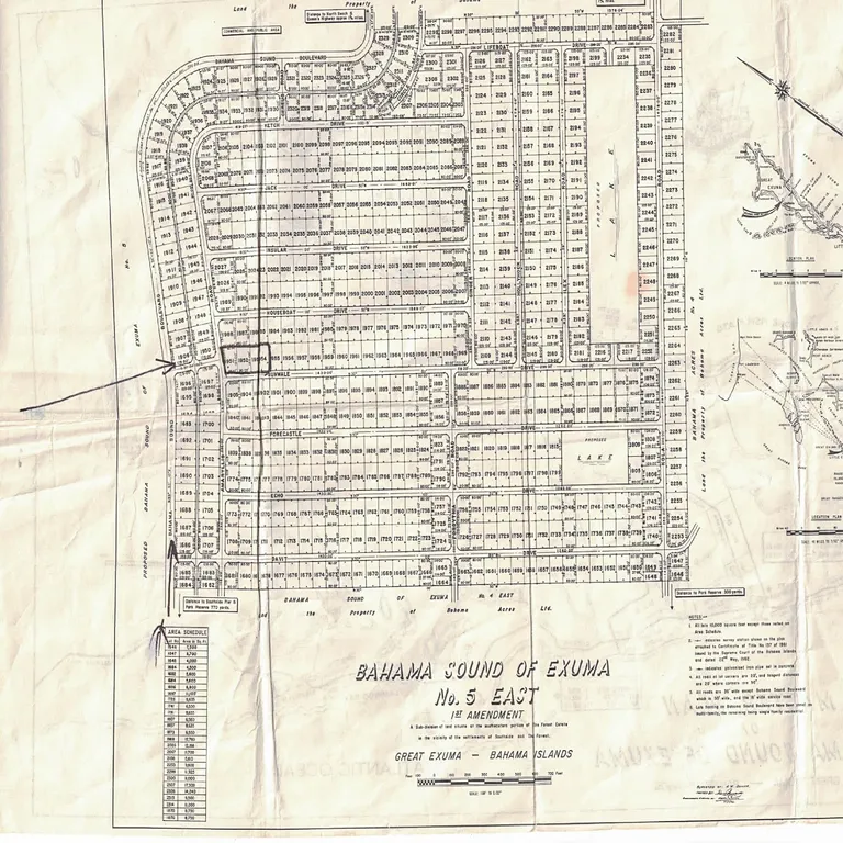 New York City Real Estate | View Lot #1953 Bahama Sound, Exuma | Bahama Sound Lots-1 | View 4