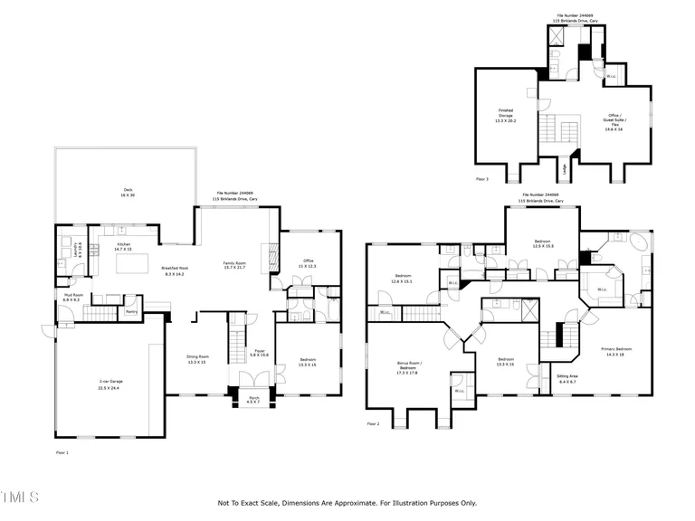 Raleigh, NC Real Estate | View 115 Birklands Drive | room 45 | View 46