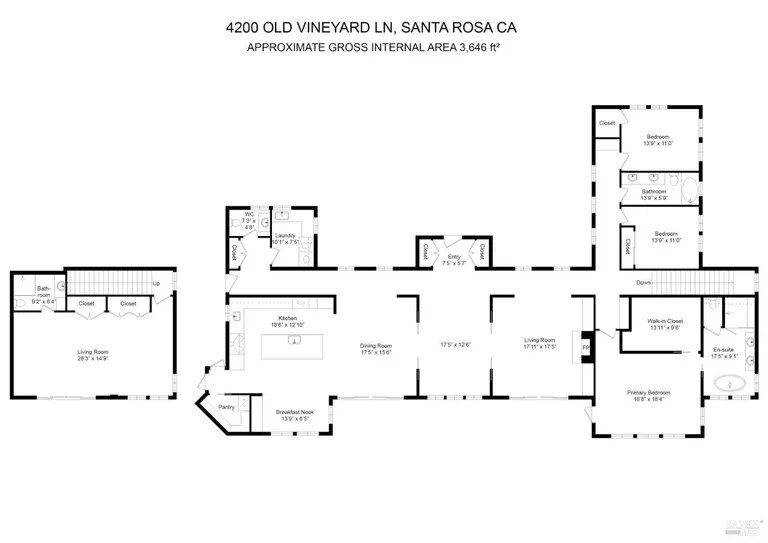 Northern California Real Estate | View 4200 Old Vineyard Lane | room 46 | View 47