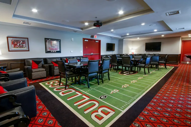 New York City Real Estate | View 250 W Broad Street, 501 | BMP-18.Gameday.Club.Room-1 | View 25
