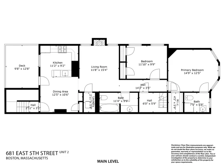 681 E 5th St #2 | floorplan | View 23