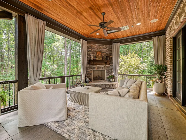 New York City Real Estate | View 2414 Island Lake Drive | Covered Porch off Great Room | View 19