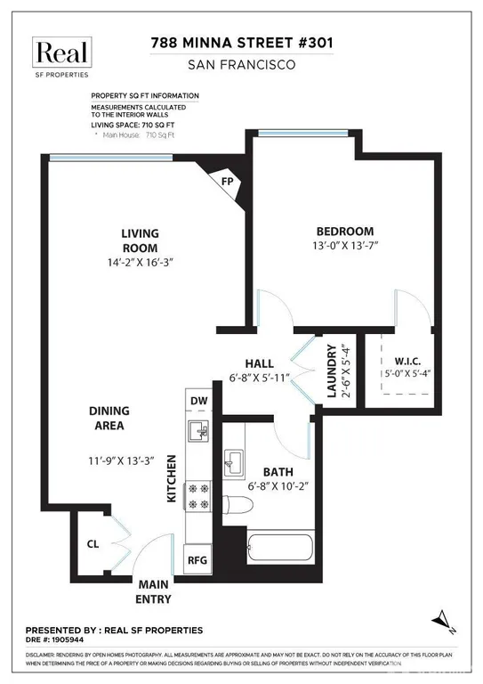 New York City Real Estate | View 788 Minna Street Unit# 301 | room 44 | View 45