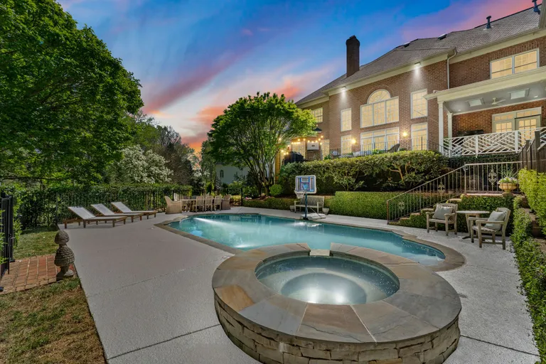 New York City Real Estate | View 2800 Jem Court | Pool at Twilight | View 42