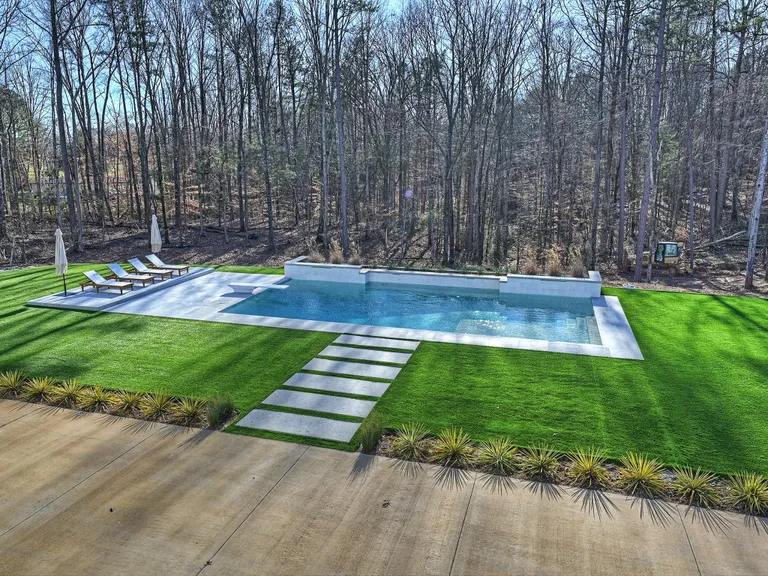 New York City Real Estate | View 1525 Shinnville Road | Overlook your new pool with turf surround | View 37