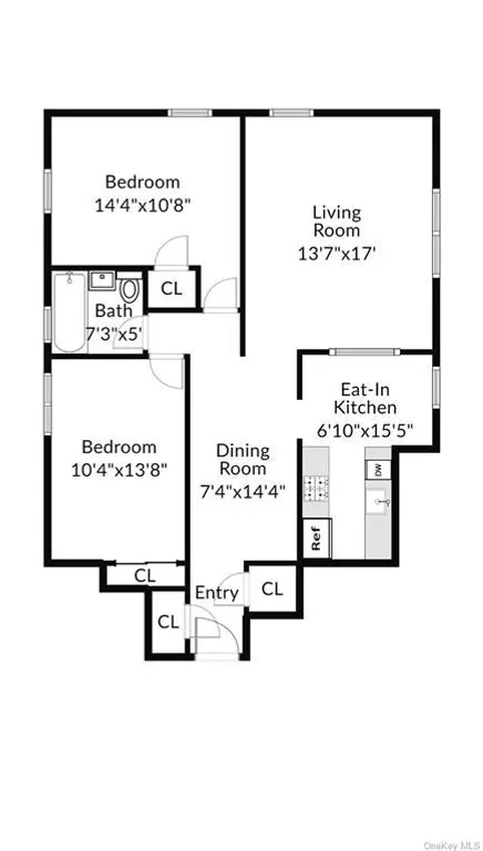 New York City Real Estate | View 3 Bryant Crescent #2D | room 21 | View 22