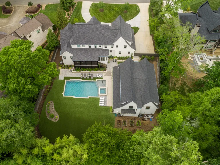 New York City Real Estate | View 315 Mammoth Oaks Drive | Rear Aerial View | View 50