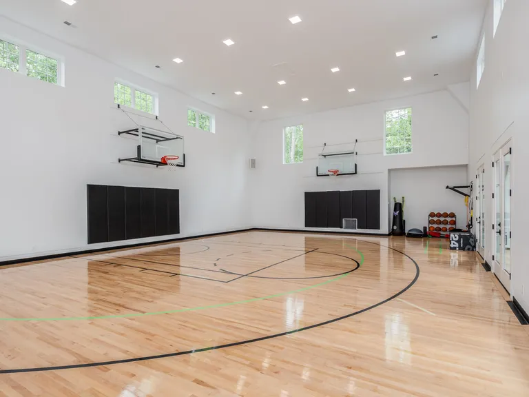 New York City Real Estate | View 315 Mammoth Oaks Drive | Indoor Basketball Court | View 46
