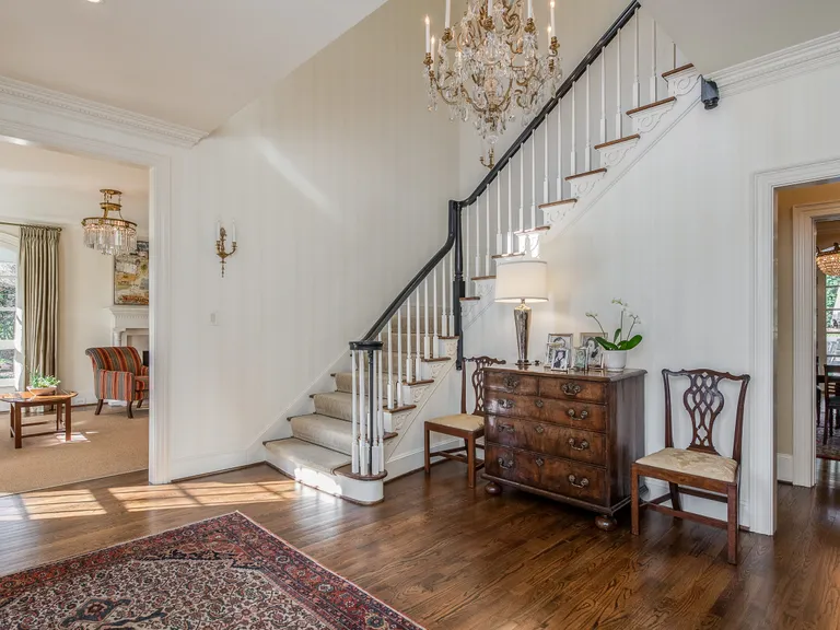 New York City Real Estate | View 441 Eastover Road | Foyer/Primary Staircase | View 24
