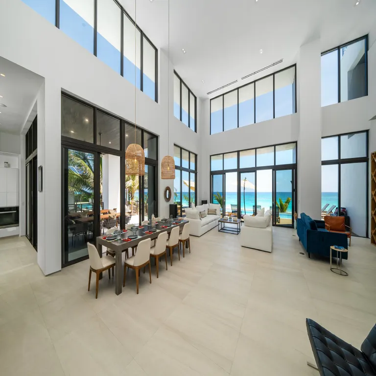 New York City Real Estate | View La Palmeraie Villa #2 - Harbour Island | 5-livingroom | View 4