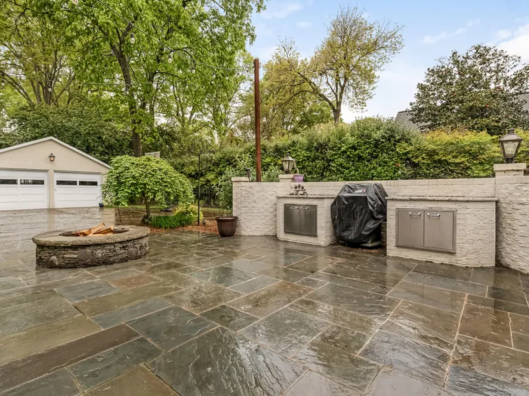 New York City Real Estate | View 1232 Providence Road | Fire Pit & Grilling Area | View 34