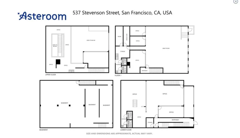 537 Stevenson Street San Francisco Ca
