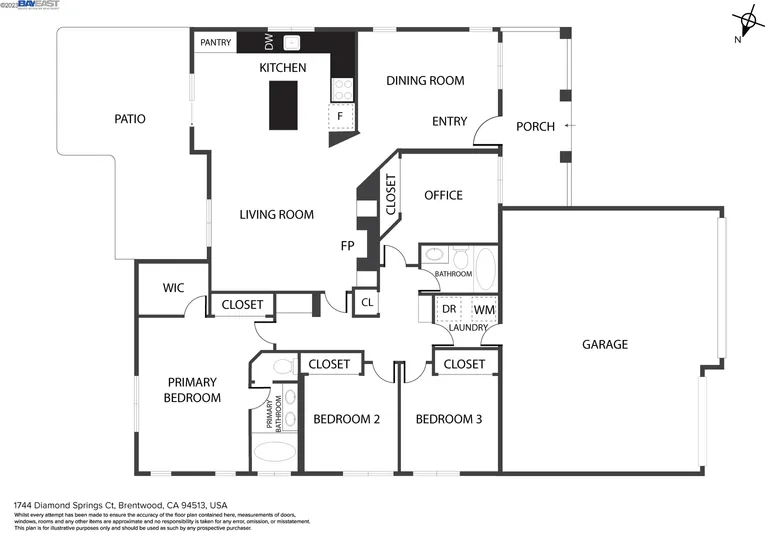 1744 Diamond Springs Ct, Brentwood, CA 94513 Property for sale