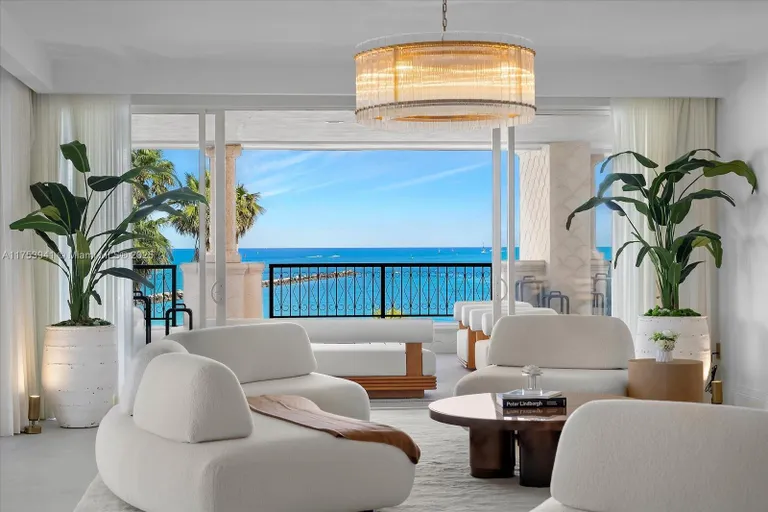 South Florida Real Estate | View 7441 Fisher Island Dr, 7441 | 3 Beds, 4 Baths | View 1