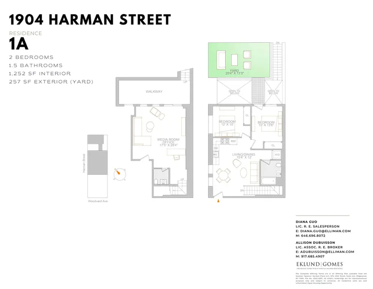 New York City Real Estate | View 1904 Harman Street, 1A | room 10 | View 11