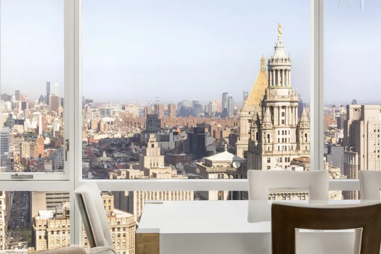 New York City Real Estate | View 5 Beekman Street, 45B | 2 Beds, 3 Baths | View 1