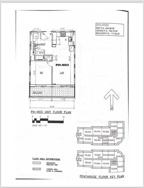 109-09 15th Avenue, PHN603 | floorplan | View 9