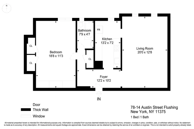 78-14 Austin Street, 6C | floorplan | View 13