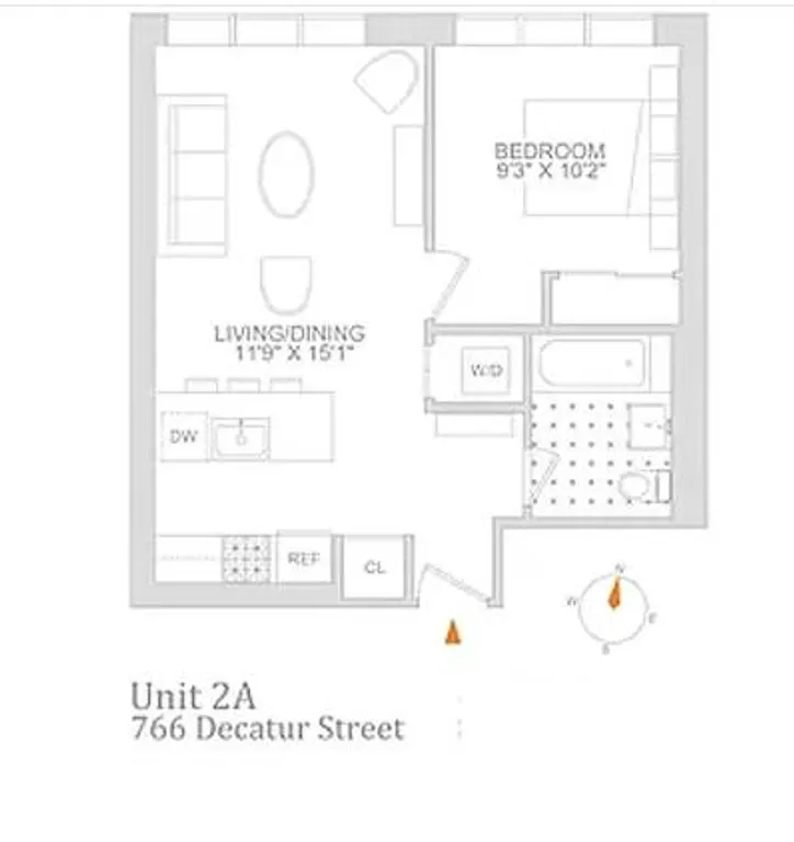 New York City Real Estate | View 766 Decatur Street, 2A | room 10 | View 11