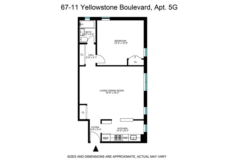 New York City Real Estate | View 67-11 Yellowstone Boul, 5G | room 6 | View 7