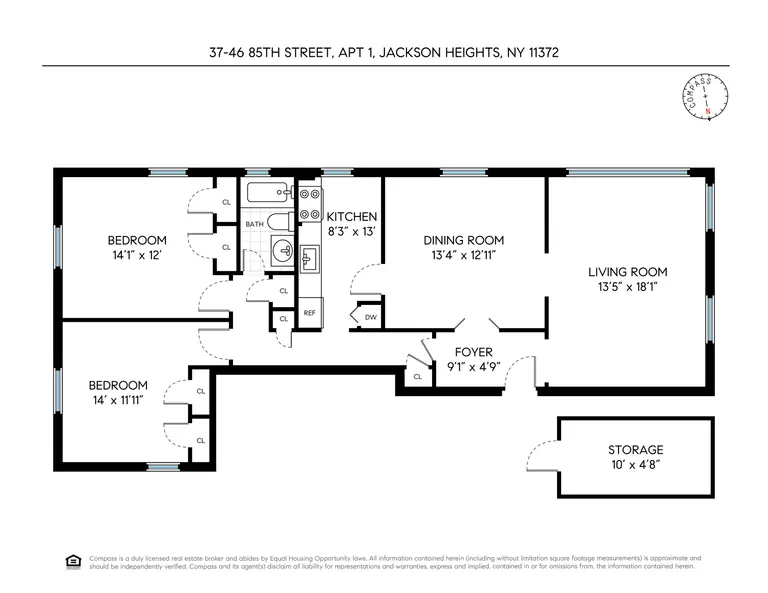 37-46 85th Street, 1 | floorplan | View 17