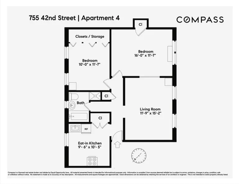 755 42nd Street, 4 | floorplan | View 10