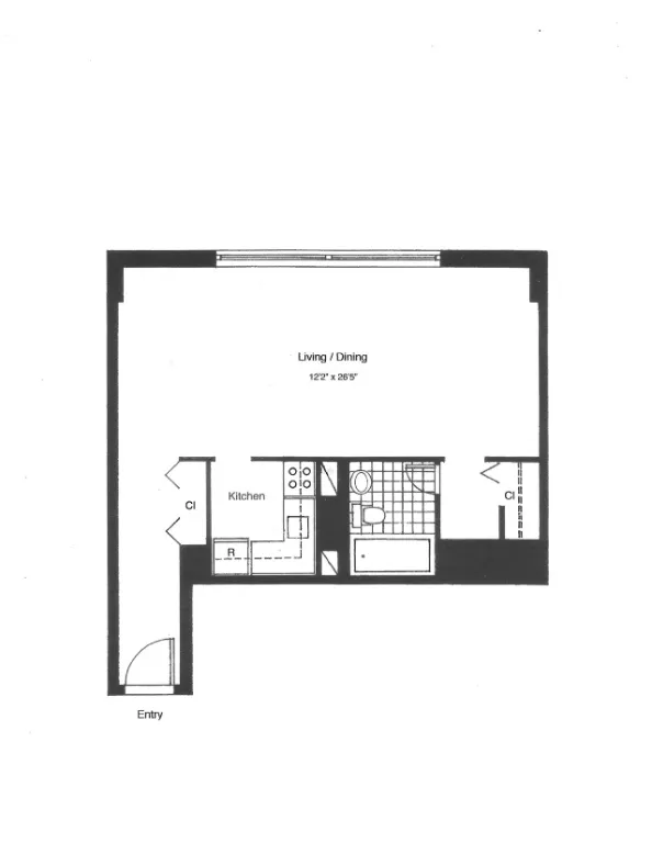 New York City Real Estate | View 170 Park Row, 15E | room 8 | View 9