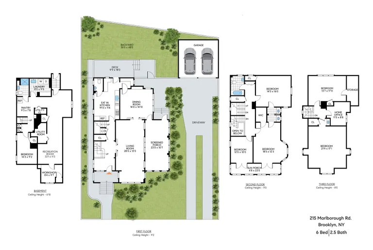 215 Marlborough Road | floorplan | View 21