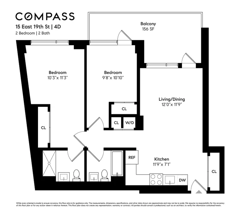 15 East 19th Street, 4D | floorplan | View 12